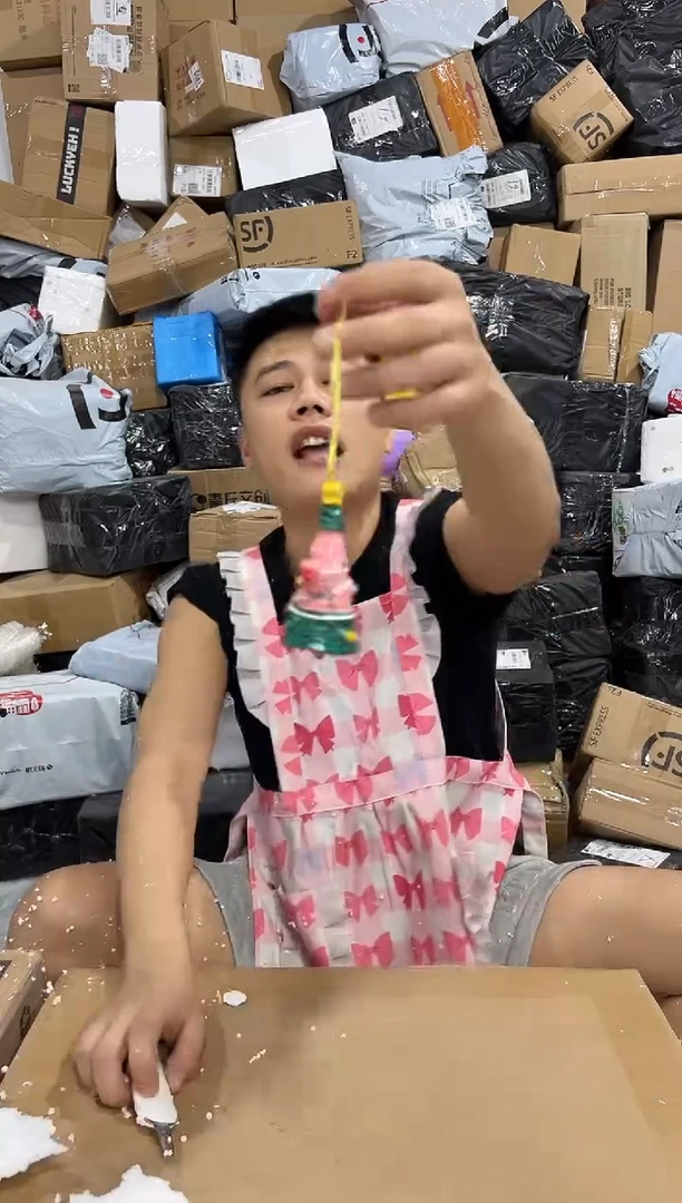 瓷片派大星挂件 树脂