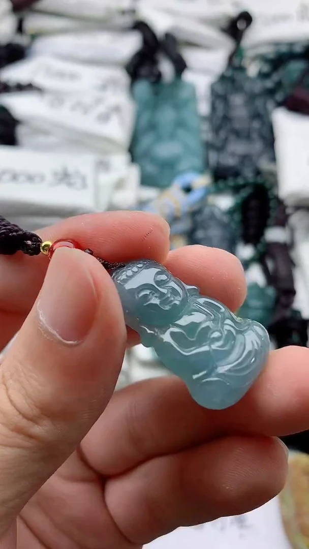 翡翠未镶嵌颈饰888