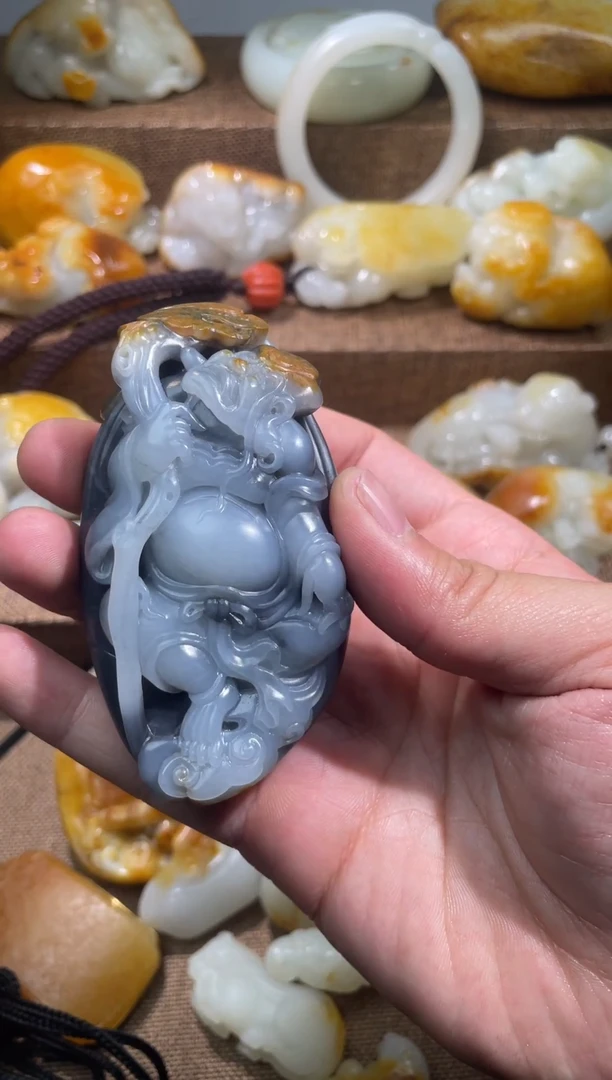 未镶嵌和田玉把件和田玉