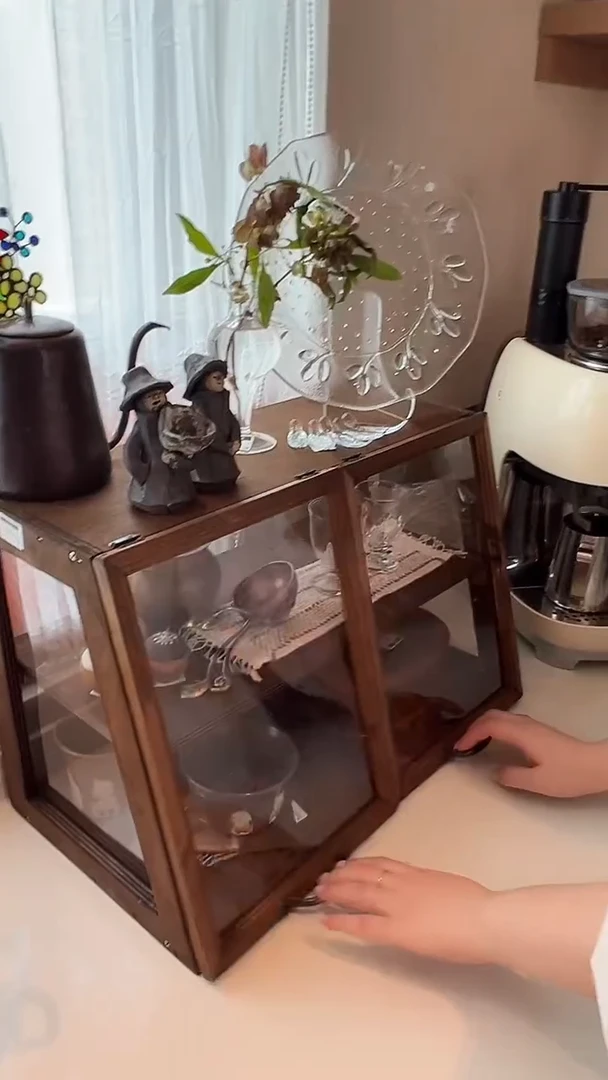 茶道摆件0000梯形柜子9102