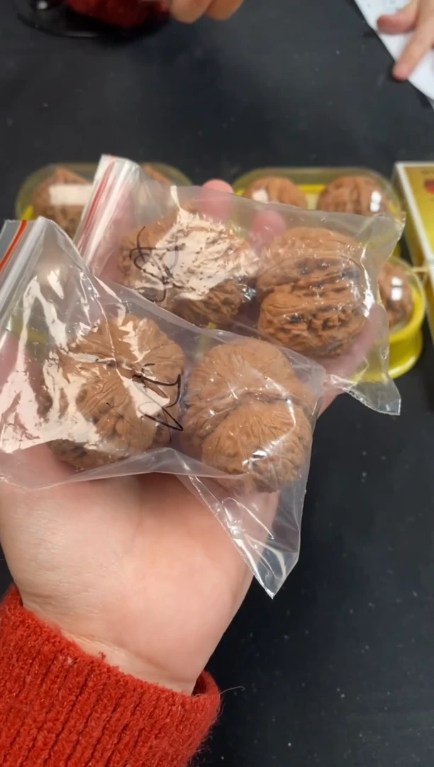 把件文玩核桃元宝45尺随机发