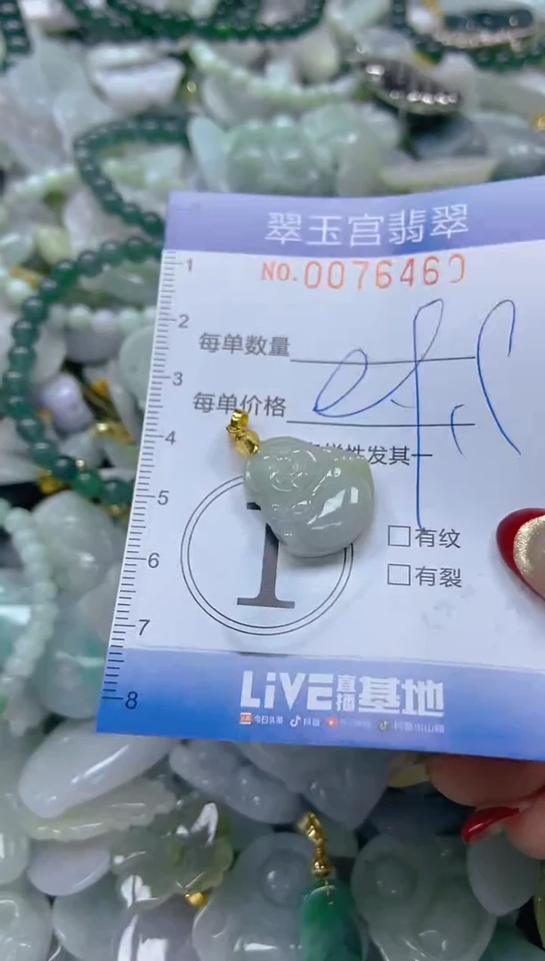 【闪购商品】翡翠颈饰未镶嵌闪购0076460
