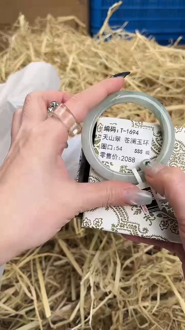 未镶嵌手镯石英质玉T-1694