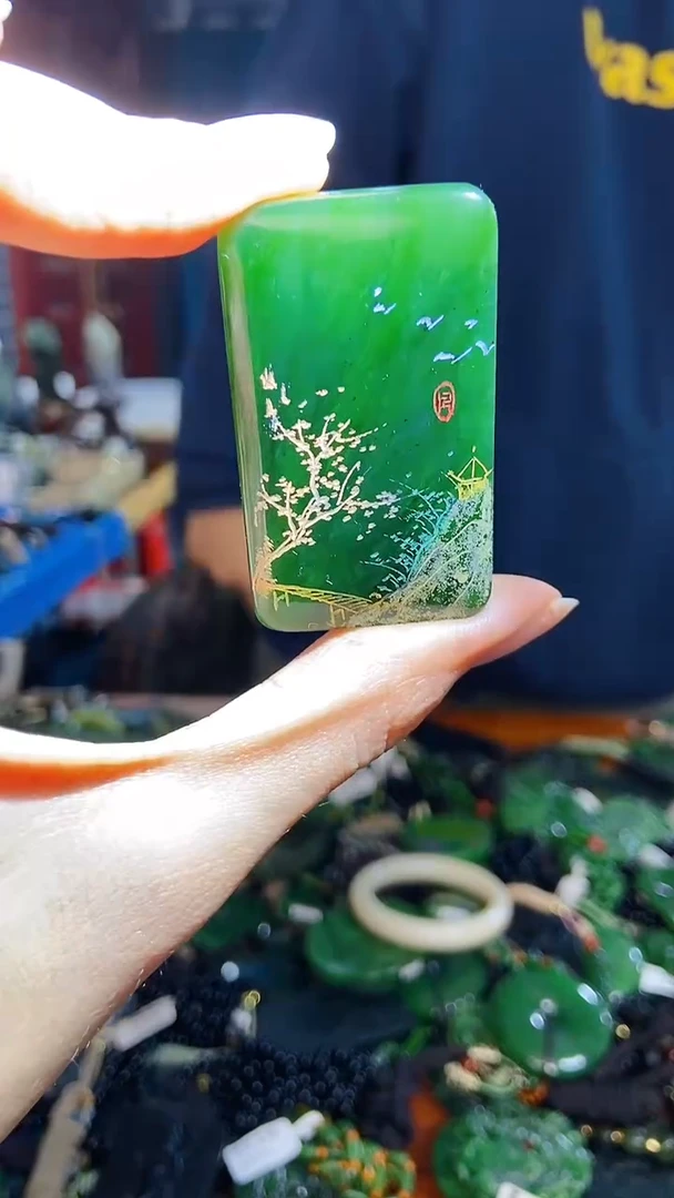 未镶嵌和田玉挂件1