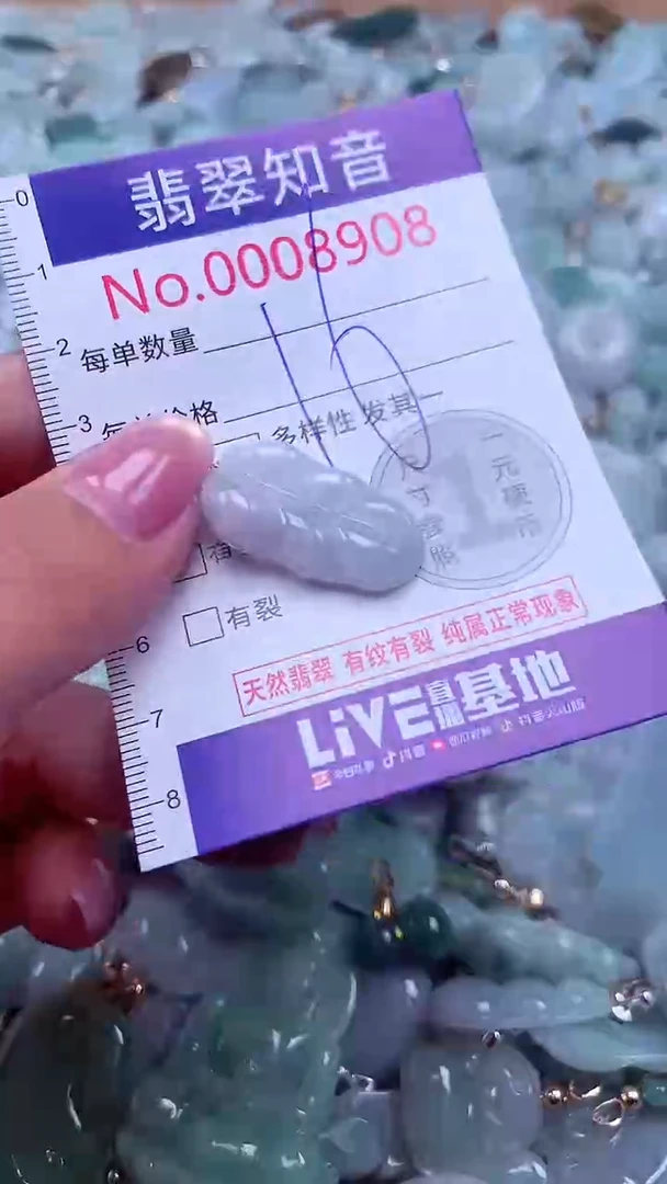 颈饰未镶嵌翡翠8908