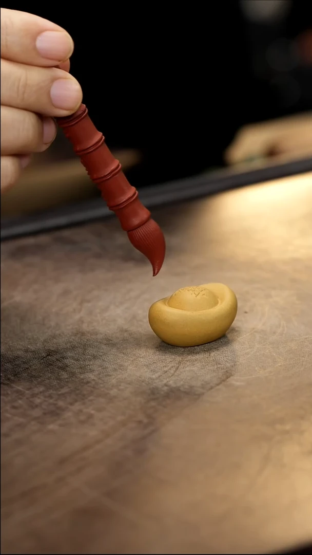紫砂茶宠紫砂点石成金