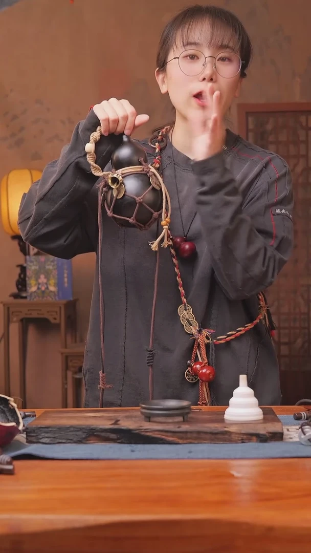 1403号链接精品大漆葫芦现货现发[一物一拍]