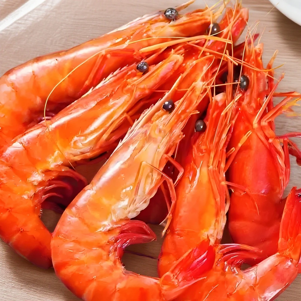 【盐田香虾】有机熟冻盐田香虾单只15cm左右1500g/盒含薄碎冰锁鲜 共50-60只12/20【李慧】【净含量800g1.6斤】