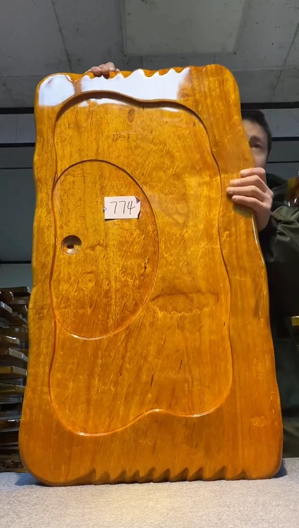 实木茶盘 一物一拍（不含配件）