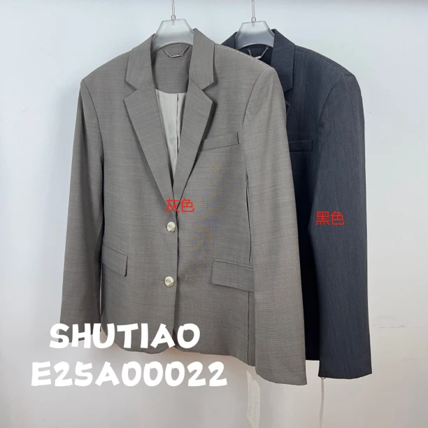 【SHUTIAO】2024秋冬：新款小众设计款外套E25A00022