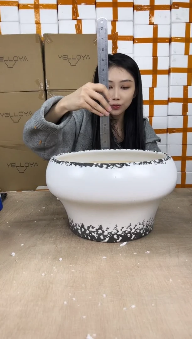 火锅雪花裂纹白大号29x19