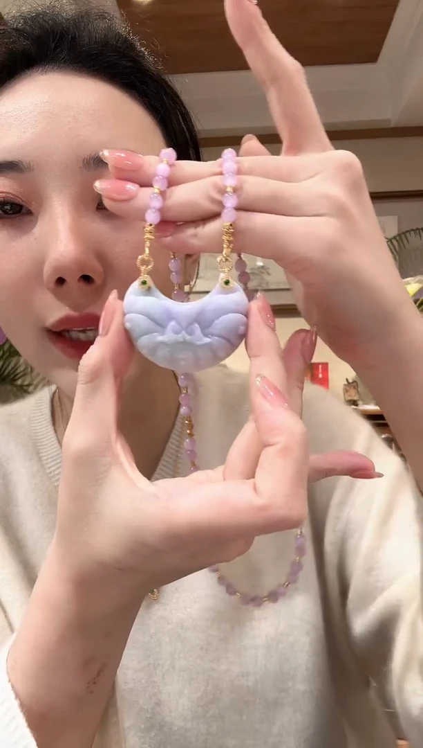 【闪购商品】翡翠颈饰未镶嵌国风