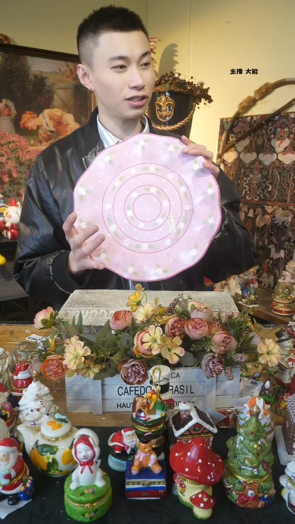 【闪购商品】默认微瑕高端树脂陶瓷摆件Q525