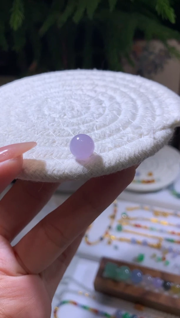 未镶嵌定制翡翠9.2卡珠子