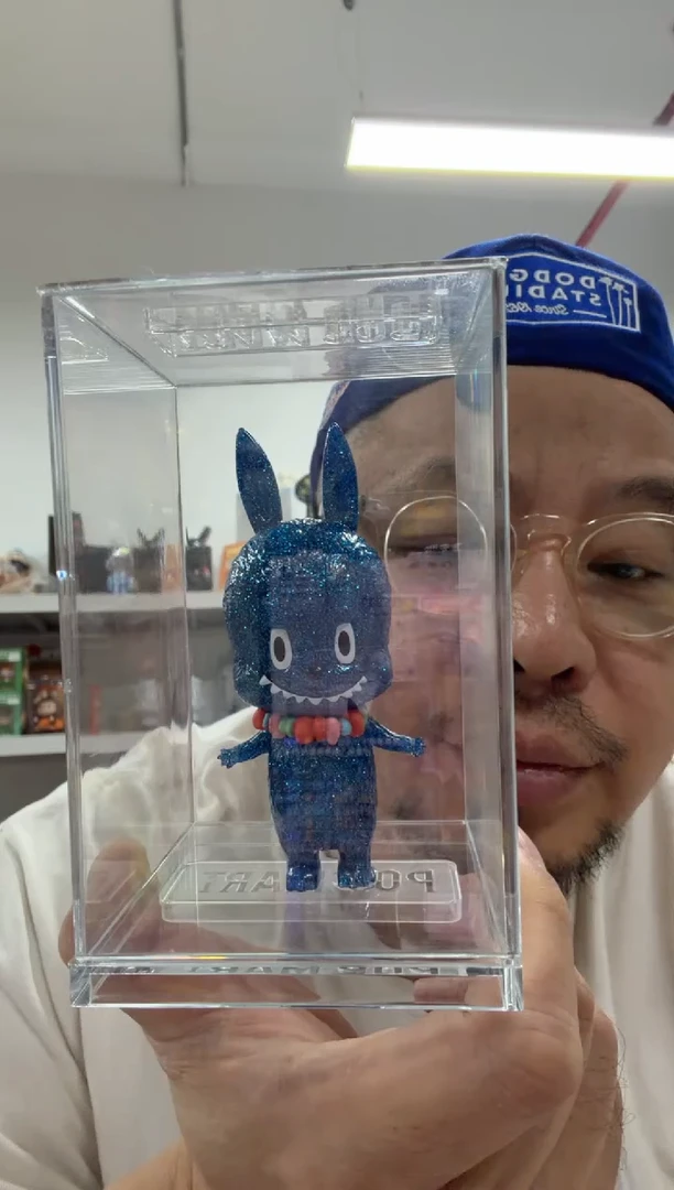 动态1拉嘎布蓝闪小胶一个带展示盒