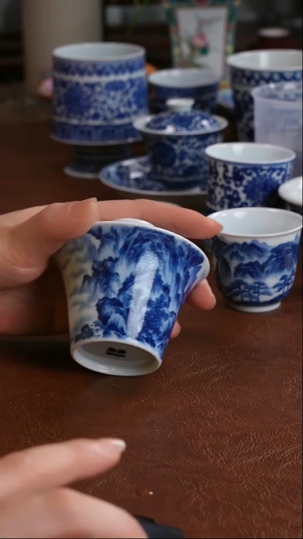 景德镇高端茶器景德镇纯手工手绘高端茶器