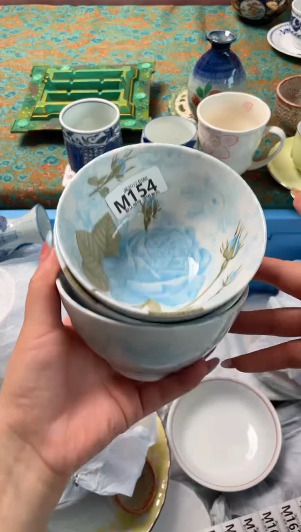 瓷片猫**王瓷器瓷器M154