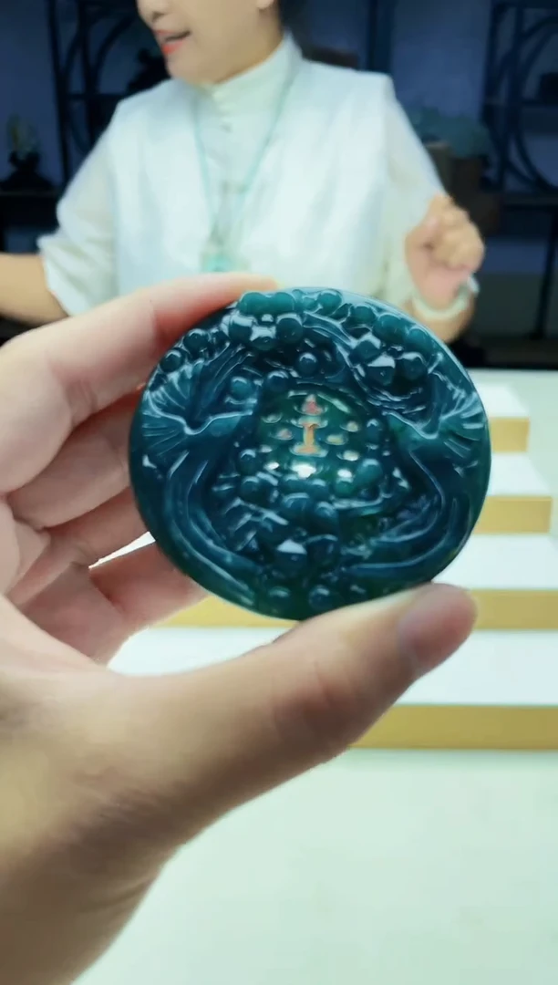 颈饰未镶嵌翡翠09120336