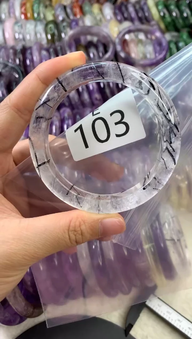 【闪购商品】水晶水晶手镯E未镶嵌103-58