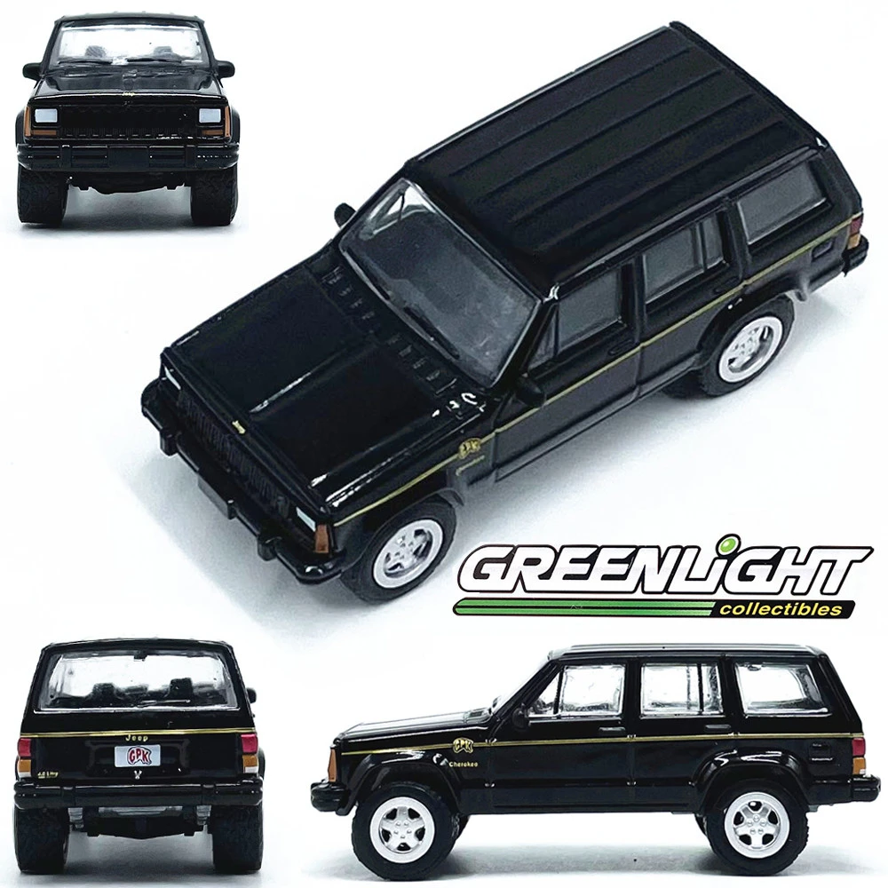 1:64绿光JEEP切诺基1993合金车模收藏完成品摆件GreenLight