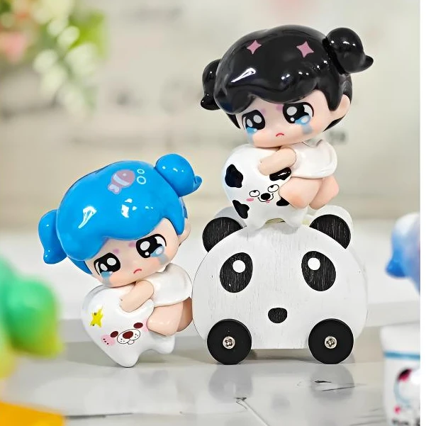 XAXA 抱一吓吓系列mini盲盒可爱萌粒公仔潮玩摆件