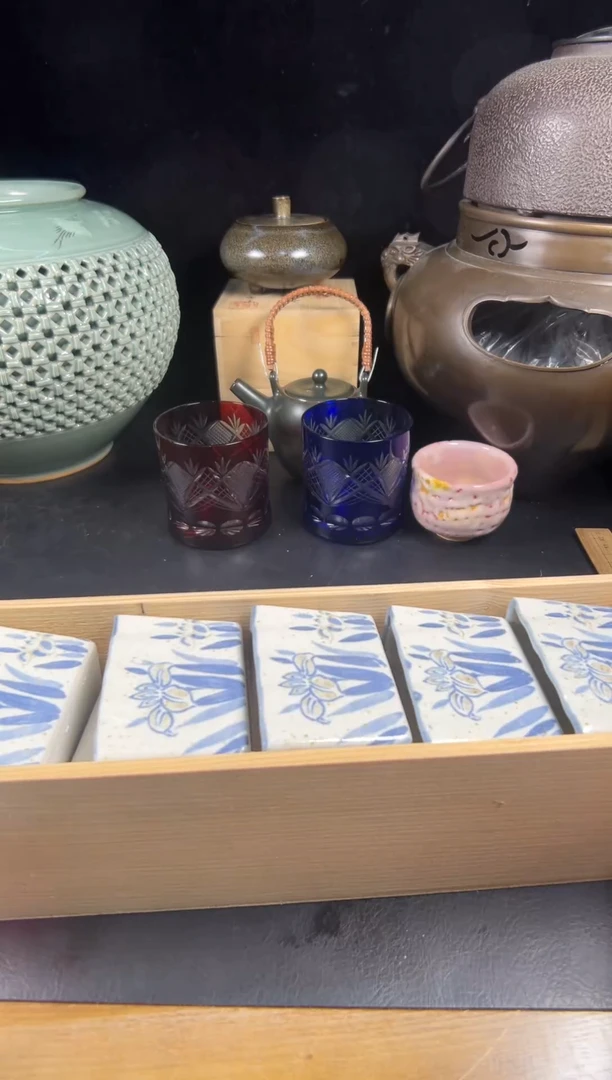 茶道陶瓷茶具套装
