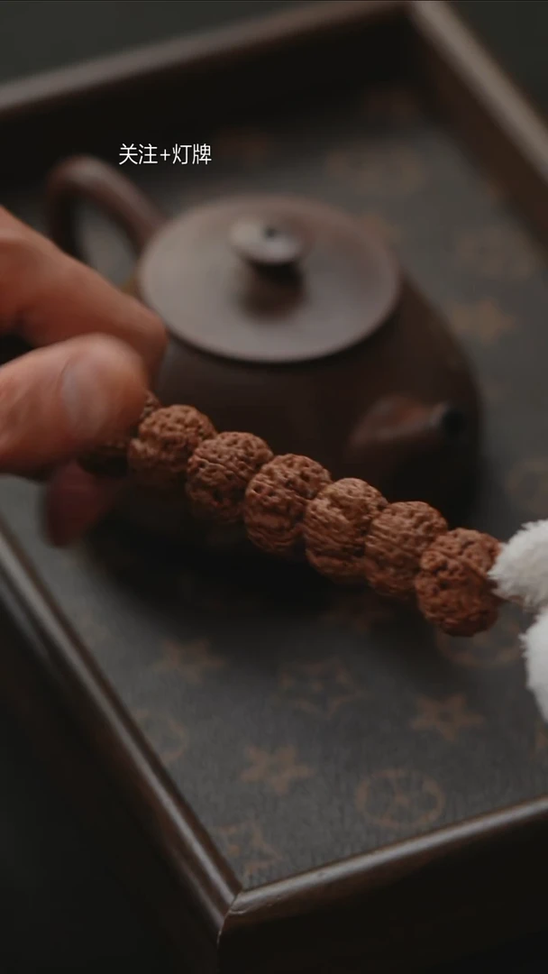 手串金刚菩提原生态私人订制Q24【原生梅花】20尺