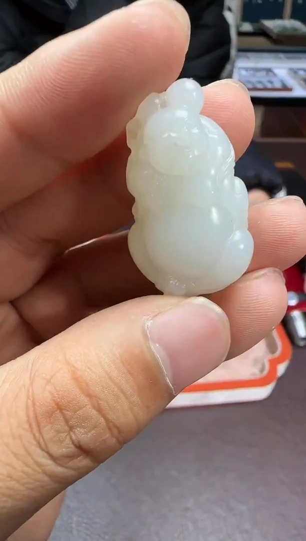 未镶嵌和田玉挂件【陆103】123 7026