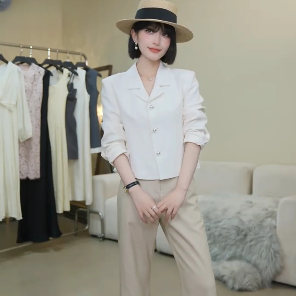 【BILU VTG】 269|雕3w单排扣短西装外套PD2025015