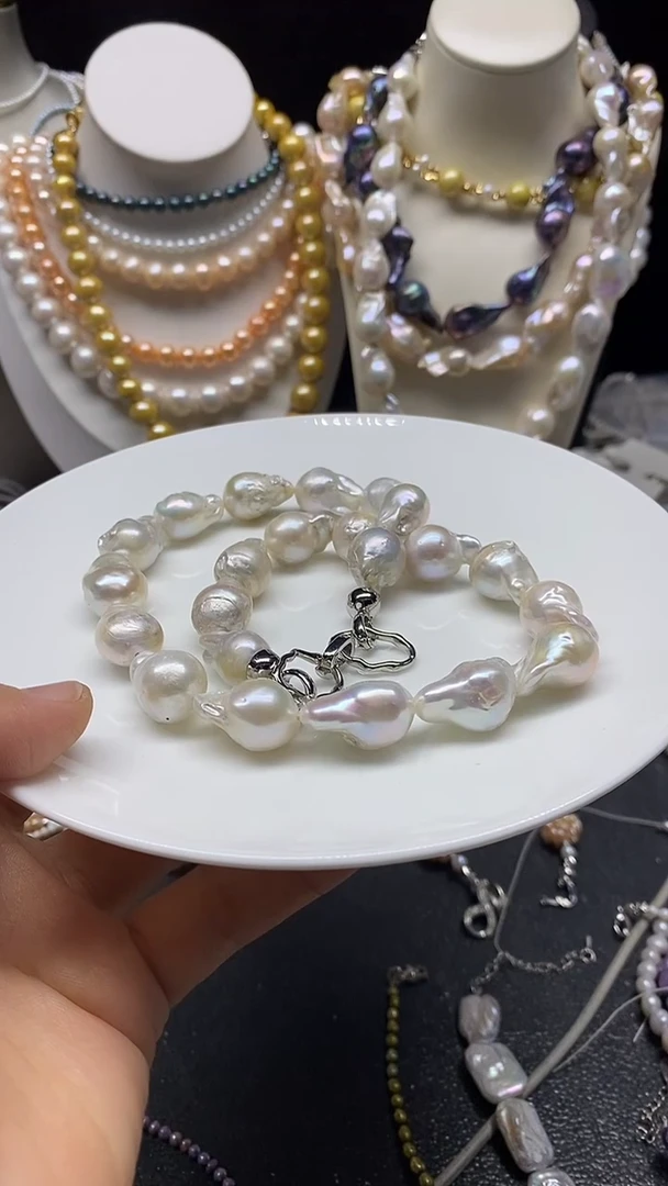 颈饰未镶嵌淡水珍珠多人