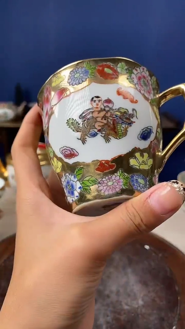 摆件微瑕景德镇厂瓷摆件单件