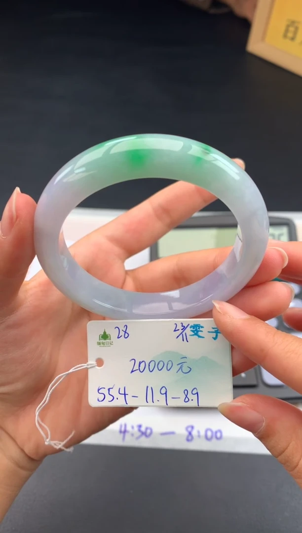 未镶嵌手镯翡翠翡翠自带#送人#，假一赔三