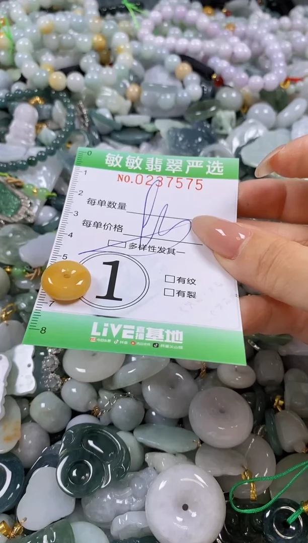 翡翠未镶嵌颈饰闪购0237575多样性发其一