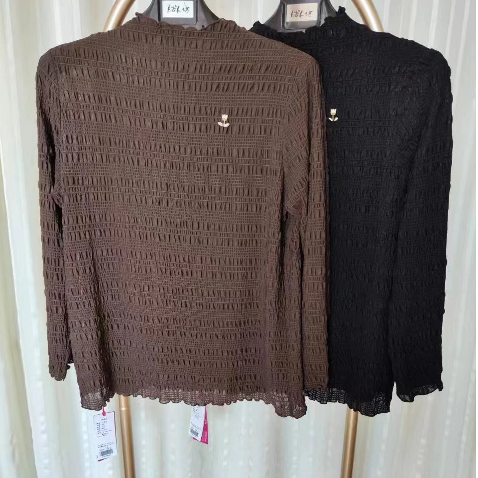 胖人坊大码女装小衫3930 衣长67 114