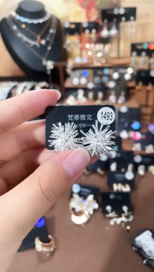 合金925银锆石梵1493