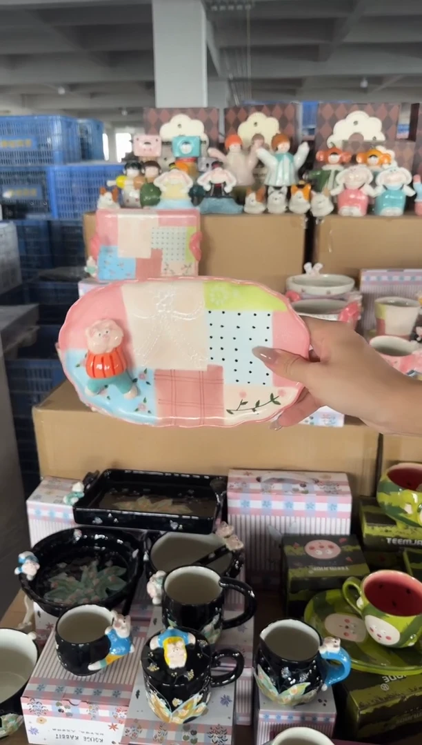 陶瓷【唯品瓷】手工手绘陶瓷直播间