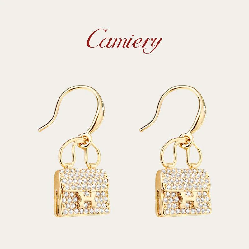 CAMIERY 气质百搭轻奢时尚高端包包耳钉