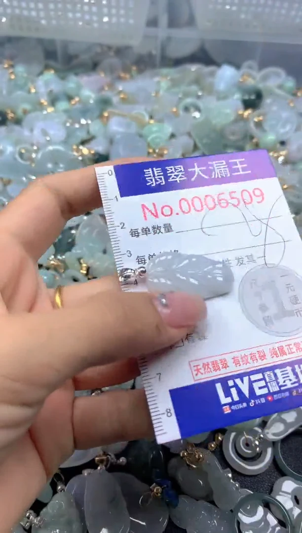 颈饰未镶嵌翡翠6509