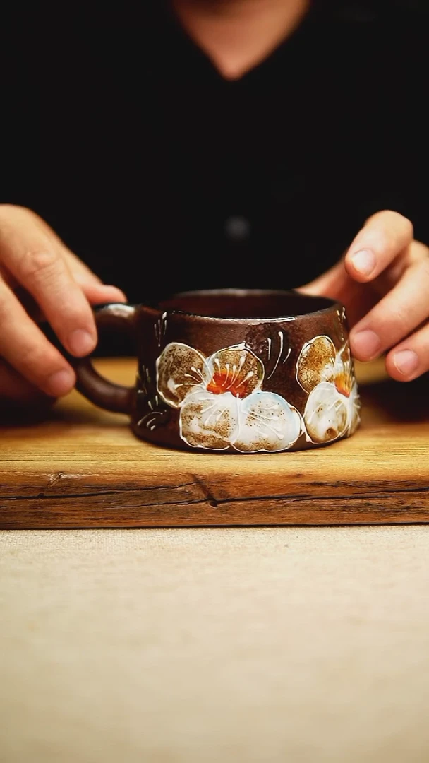 @@陶园瓷舍@@纯手工手绘@高温釉下彩