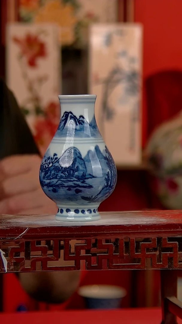 摆件景德镇陶瓷 手工手绘