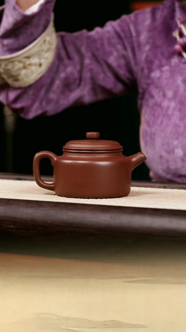 【闪购商品】紫砂茶壶1985原矿深井底槽清德钟