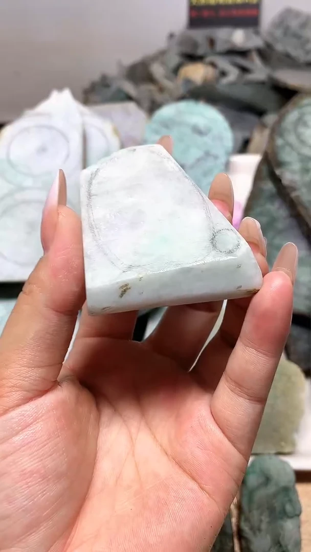 裸石翡翠天然缅甸翡翠A货15