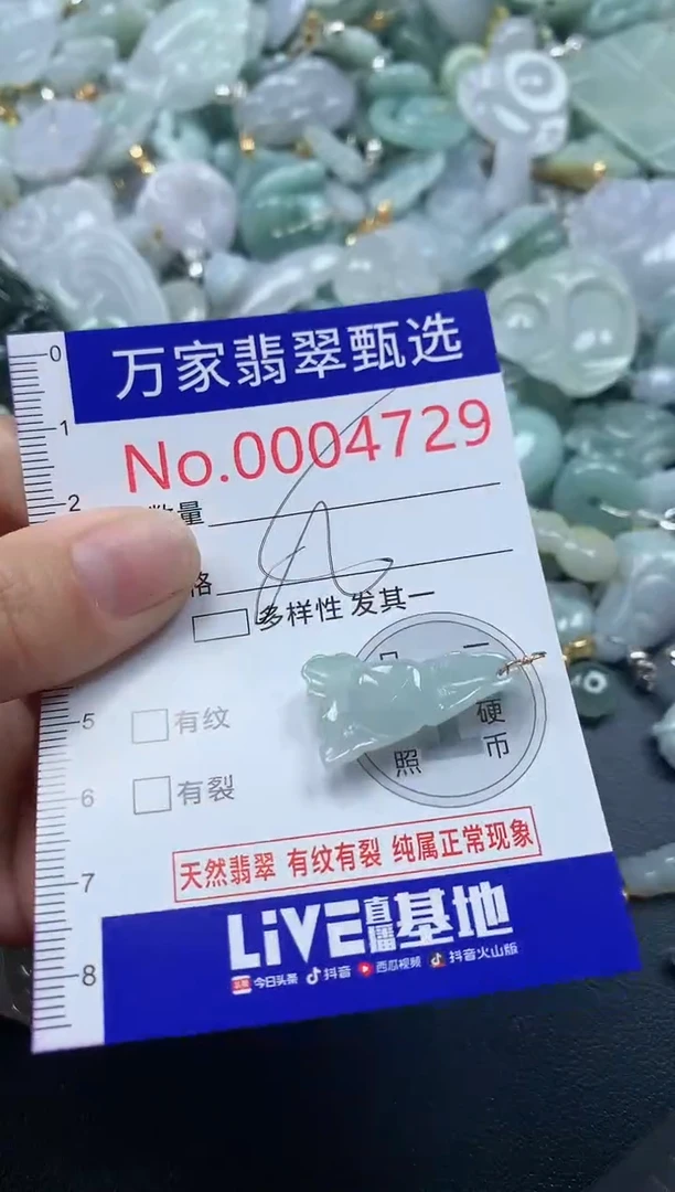 吊坠(不含链)未镶嵌翡翠4729