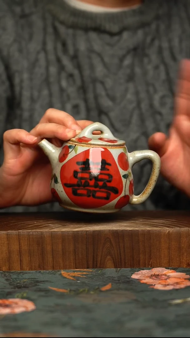杯釉下彩手工手绘同款陶器
