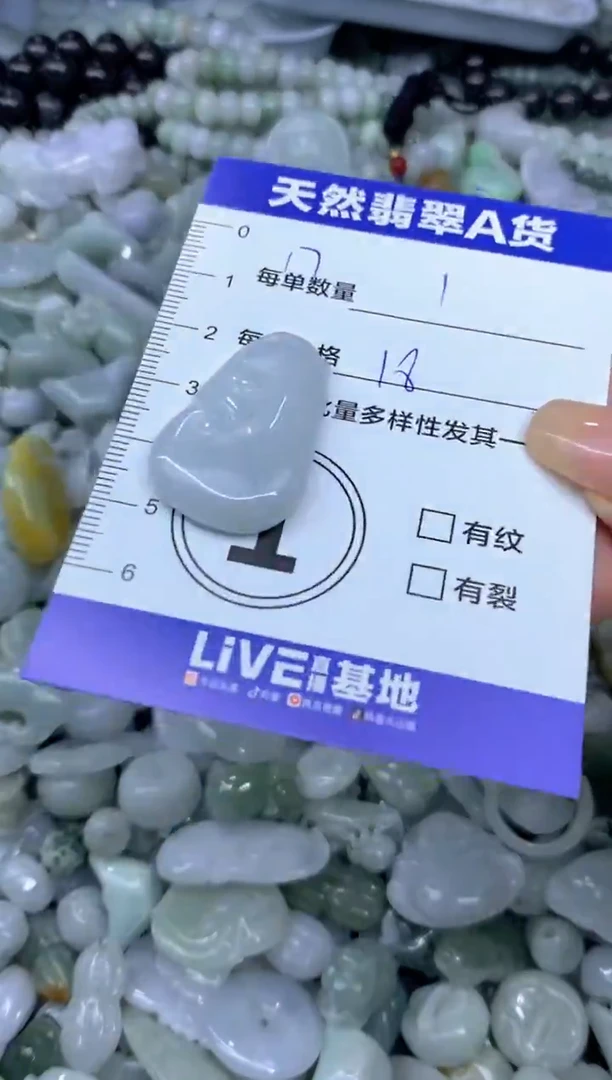 颈饰未镶嵌翡翠天然翡翠A货批量多样性发一件