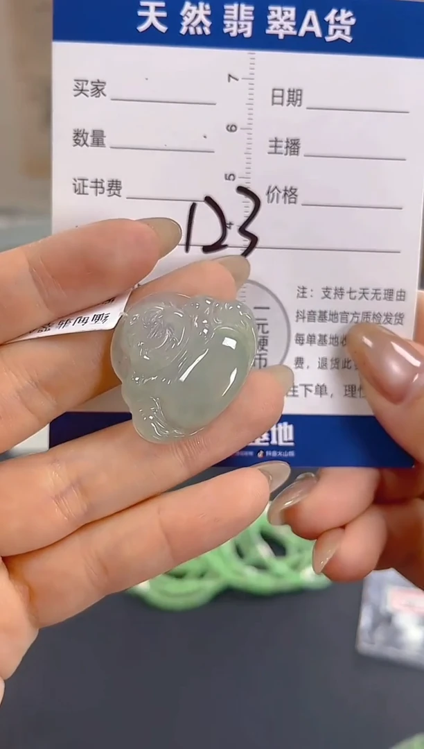 颈饰未镶嵌翡翠纯天然缅甸翡翠A货