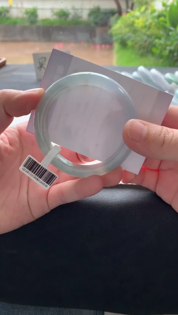 翡翠手镯未镶嵌54正圈A9870买断