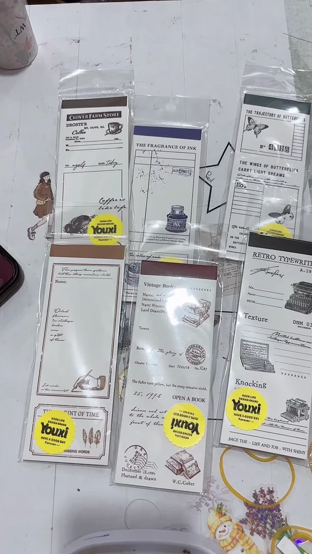 1-86 复古便签6包