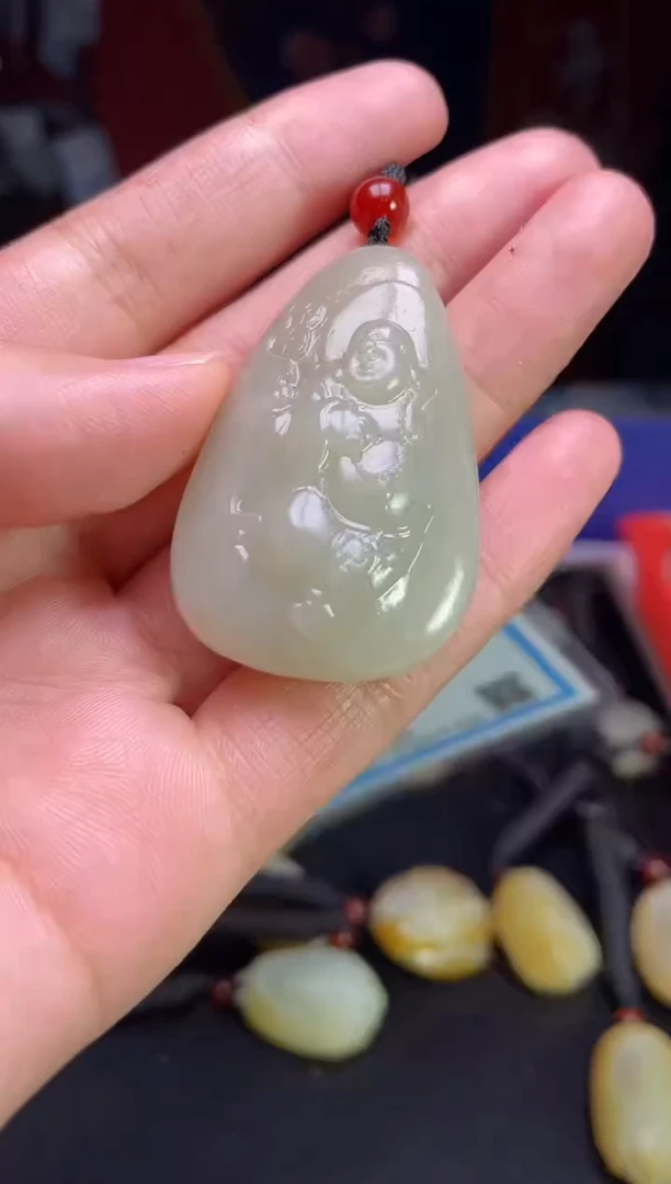 颈饰未镶嵌和田玉123