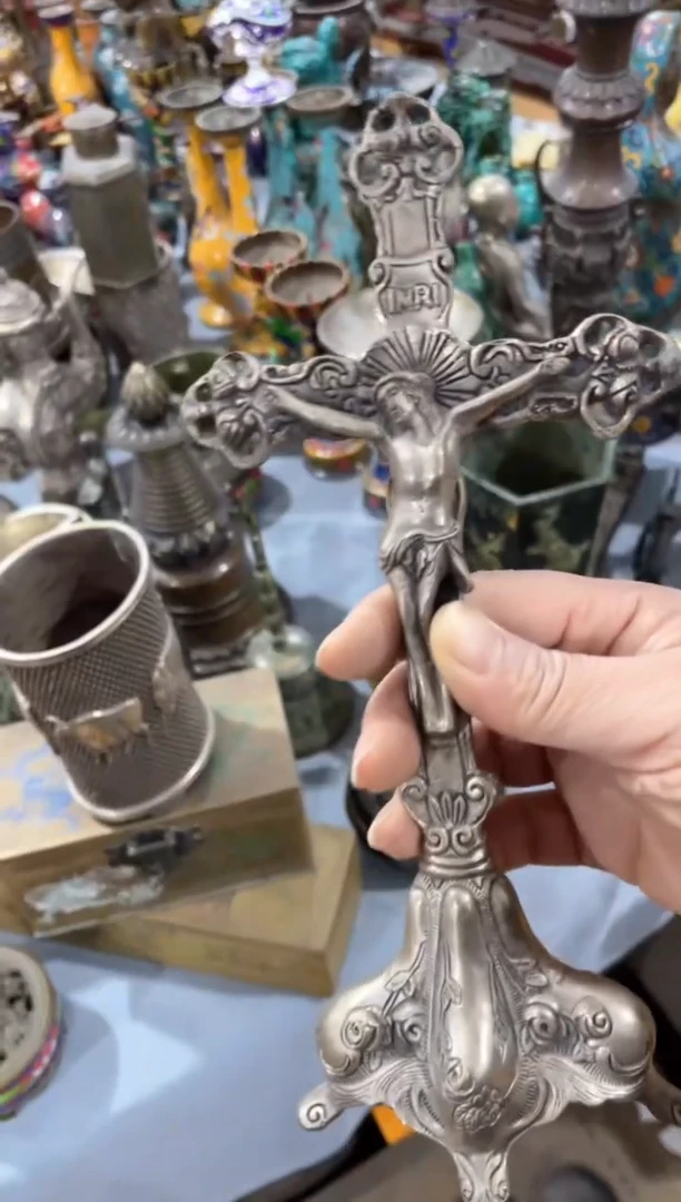 【闪购商品】摆件宫廷影视老旧工艺摆件